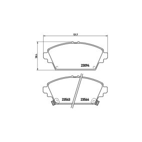 Köp Bromsbelägg av MAGNETI MARELLI 363700428029 till det låga priset 711,16 kr