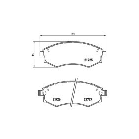 Köp Bromsbelägg av MAGNETI MARELLI 363700430022 till det låga priset 959,52 kr