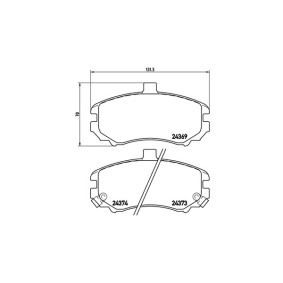 Köp Bromsbelägg av MAGNETI MARELLI 363700430029 till det låga priset 844,38 kr