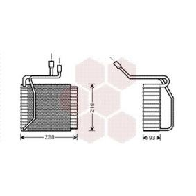 Verdampfer, Klimaanlage 1800V109