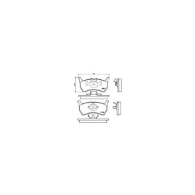 Achetez des Plaquettes de frein MAGNETI MARELLI 363700449004 à prix pour 64,64 €