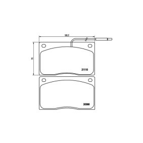 Achetez des Plaquettes de frein MAGNETI MARELLI 363700468012 à prix pour 89,04 €