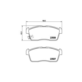 Achetez des Plaquettes de frein MAGNETI MARELLI 363700479020 à prix pour 67,23 €