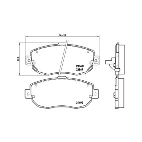 Köp Bromsbelägg av MAGNETI MARELLI 363700483037 till det låga priset 963,31 kr