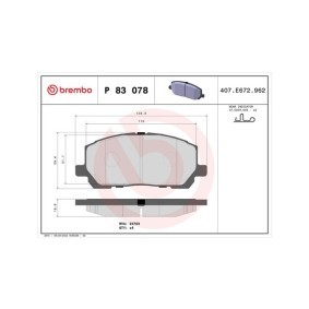 Köp Bromsbelägg av MAGNETI MARELLI 363700483078 till det låga priset 860,16 kr