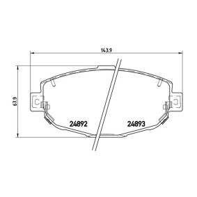 Köp Bromsbelägg av MAGNETI MARELLI 363700483104 till det låga priset 1183,56 kr