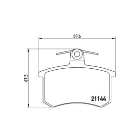 Compre Pastilhas de travão da MAGNETI MARELLI 363700485013 a um preço baixo por 52,18 €