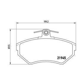 Köp Bromsbelägg av MAGNETI MARELLI 363700485042 till det låga priset 847,38 kr