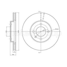 Achetez des Disque de frein METELLI 23-0230C à prix pour 36,81 €