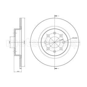 Comprar Disco de freno de METELLI 23-0857C a bajo precio de 38,23 €