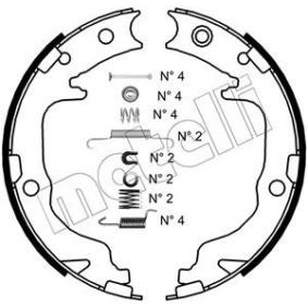Comprar Zapata de freno de mano de METELLI 53-0362K a bajo precio de 38,09 €