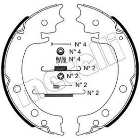 Comprar Zapata de freno de mano de METELLI 53-0519K a bajo precio de 44,45 €