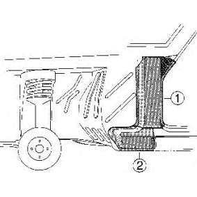 Achetez des Porte, Carrosserie VAN WEZEL 1850415 à prix pour 22,91 €