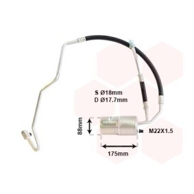 Klimatrockner des Herstellers VAN WEZEL - Originalware Artikelnummer: 2100D041