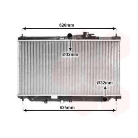 Acquista Radiatore motore da VAN WEZEL 25002016 a buon mercato per soli 58,07 €