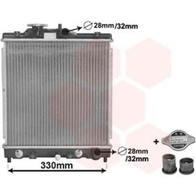 Achetez des Radiateur du moteur VAN WEZEL 25002122 à prix pour 89,16 €