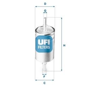 Achetez des Filtre à carburant UFI 31.941.00 à prix pour 13,95 €