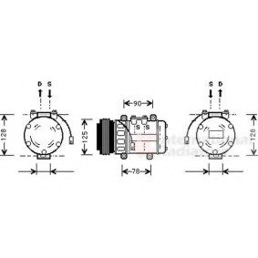 Acquista Compressore aria condizionata da VAN WEZEL 2500K052 a buon mercato per soli 1832,62 €