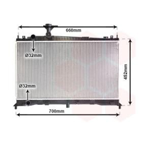 Achetez des Radiateur du moteur VAN WEZEL 27002160 à prix pour 198,81 €
