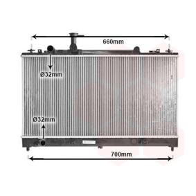 Achetez des Radiateur du moteur VAN WEZEL 27002162 à prix pour 110,27 €
