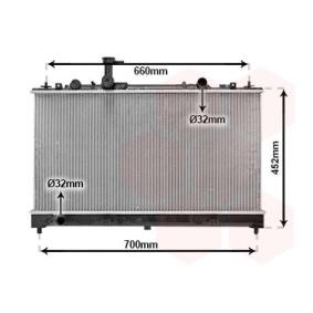 Achetez des Radiateur du moteur VAN WEZEL 27002164 à prix pour 134,20 €