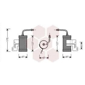 Achetez des Filtre déshydratant, climatisation VAN WEZEL 2700D165 à prix pour 20,72 €