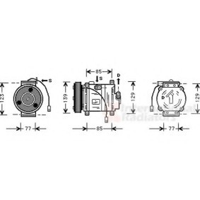 Acquista Compressore aria condizionata da VAN WEZEL 2700K016 a buon mercato per soli 891,61 €