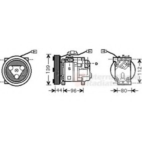 Acquista Compressore aria condizionata da VAN WEZEL 2700K198 a buon mercato per soli 572,22 €