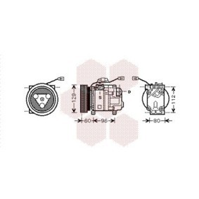 Acquista Compressore aria condizionata da VAN WEZEL 2700K202 a buon mercato per soli 494,21 €