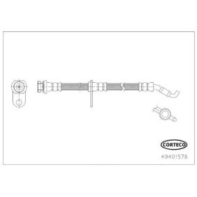 Comprar Latiguillo de freno de CORTECO 49401578 a bajo precio de 54,43 €