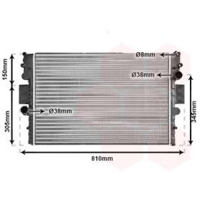 Acquista Radiatore motore da VAN WEZEL 28002056 a buon mercato per soli 142,38 €