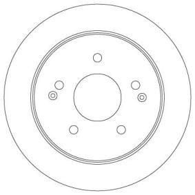 Comprar Disco de freno de TRW DF6879S a bajo precio de 46,44 €