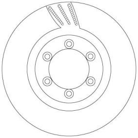 Comprar Disco de freno de TRW DF6881 a bajo precio de 53,16 €