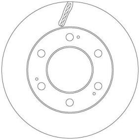 Comprar Disco de freno de TRW DF6882 a bajo precio de 52,74 €