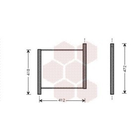 Achetez des Radiateur du moteur VAN WEZEL 29002002 à prix pour 68,45 €