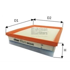 Köp Luftfilter av CLEAN FILTER MA3445 till det låga priset 165,25 kr