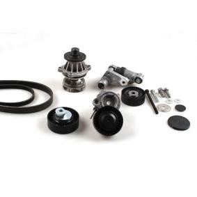 Achetez des Pompe à eau+Jeu de courroie trapézoïdale à nervures GK K980513B à prix pour 231,36 €