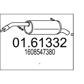 Endschalldämpfer 01.61332