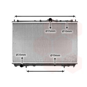 Acquista Radiatore motore da VAN WEZEL 32002101 a buon mercato per soli 119,15 €