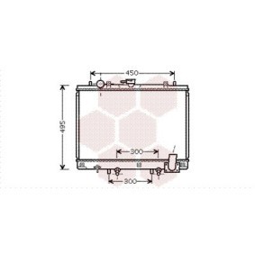 Acquista Radiatore motore da VAN WEZEL 32002192 a buon mercato per soli 213,50 €