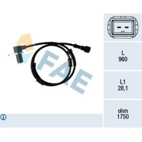 Køb ABS Sensor af FAE 78350 til den lave pris 263,29 DKK