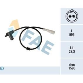 Kjøp Sensor, ABS av FAE 78351 til den lave prisen 2661,46 NOK