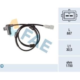 Comprar Sensor ABS de FAE 78368 a bajo precio de 113,72 €