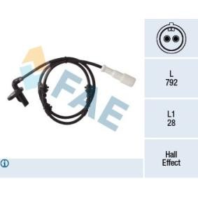 ABS-Sensor 78407 von FAE günstig für 88,49 € online kaufen