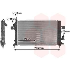 Kjøp Radiator, motorkjøling av VAN WEZEL 37002383 til den lave prisen 1546,90 NOK