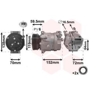 Acquista Compressore aria condizionata da VAN WEZEL 3700K279 a buon mercato per soli 286,76 €