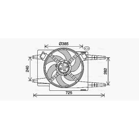 Kühlerlüfter von AVA COOLING SYSTEMS AL7525