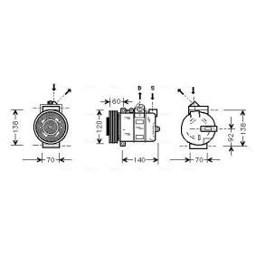 Klimakompressor für ROVER von AVA COOLING SYSTEMS