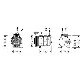 Klimakompressor für ROVER von AVA COOLING SYSTEMS