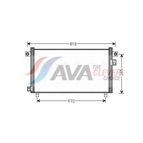 Kjøp Intercooler av AVA COOLING SYSTEMS CT4069 til den lave prisen 3937,16 NOK